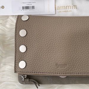 Hammitt NWT | Stadium Foldover Crossbody, e-back Country (Taupe)